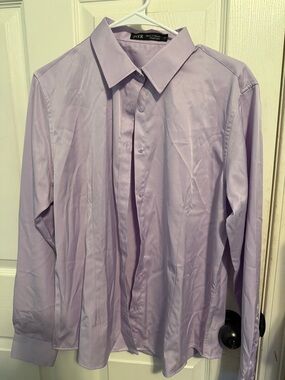 Lavender Button-Down Women's Shirt